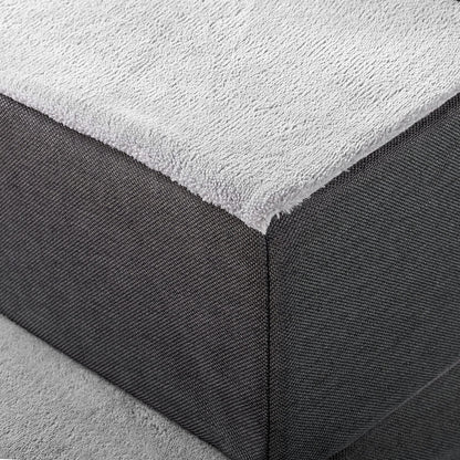 Easy Pet Stairs, Pet Ramp, Pet Ladder, X-Large, Grey